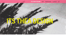 Tablet Screenshot of itsthea.com